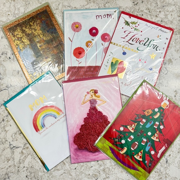 Bundle of 6 Random Cards for differnt occasions some PAPYRUS - Picture 3 of 12